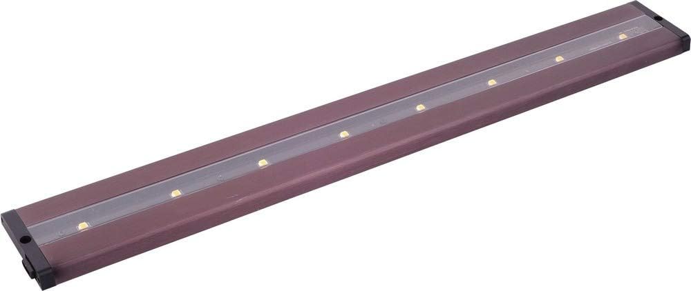 Maxim 89943BRZ, CounterMax MX-L-LPC LED Under Cabinet, 8 Light, 2.37 Watts, Anodized Bronze