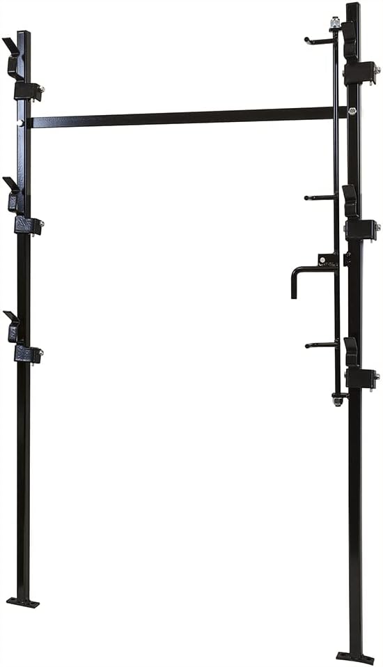 Buyers Products LT10 Landscape Trailer Trimmer Rack, Holds 3 Weed Eaters, Made in the USA, Trimmer Rack For Open Landscape Trailers, Lawn Care Accessories, Lawn Equipment & Landscape Tools