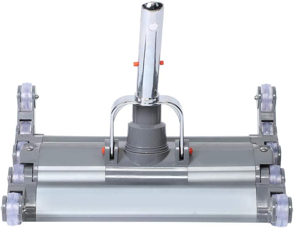 Pool Vacuum Cleaner, Dirt Suction Pool Cleaning Equipment, Aluminum Alloy Multi-Functiona Vacuum Cleaner for Swimming Pool