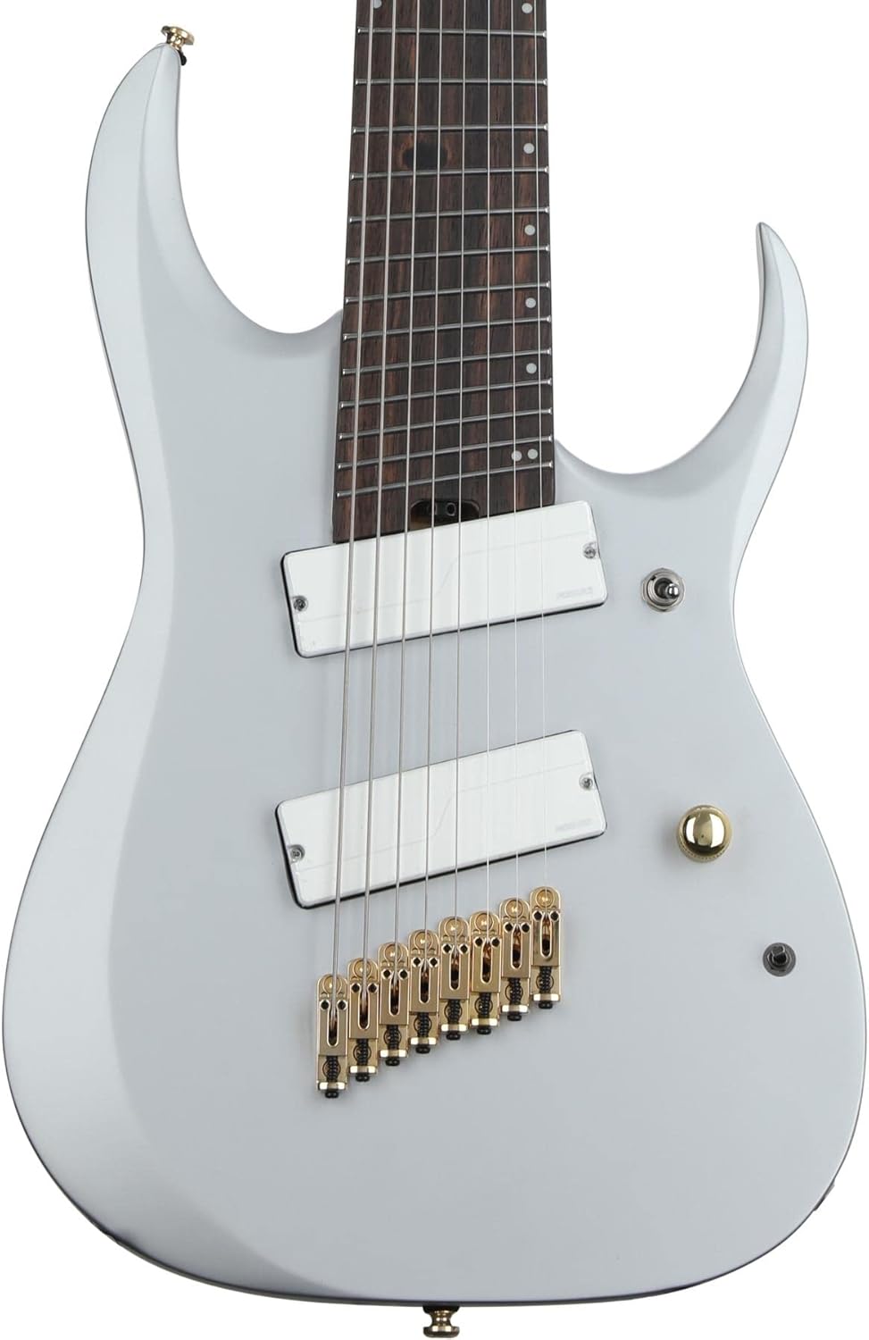 Ibanez Axe Design Lab RGDMS8 Multi-scale 8-string Electric Guitar - Classic Silver Matte