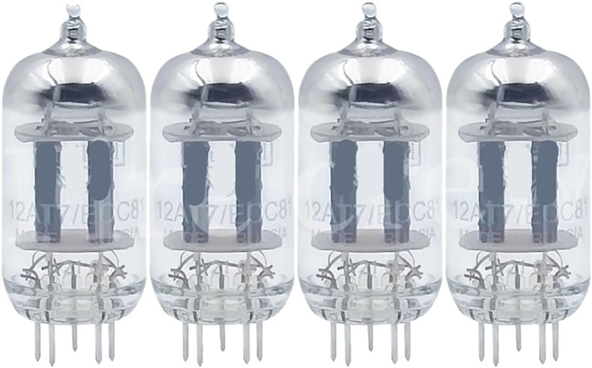 12AT7 ECC81 Tube Upgrade B739 6201 6J8P 6SJ7 EF86 HiFi Audio Tube Amplifier Matching Four-Way(4pcs Matched Quad)