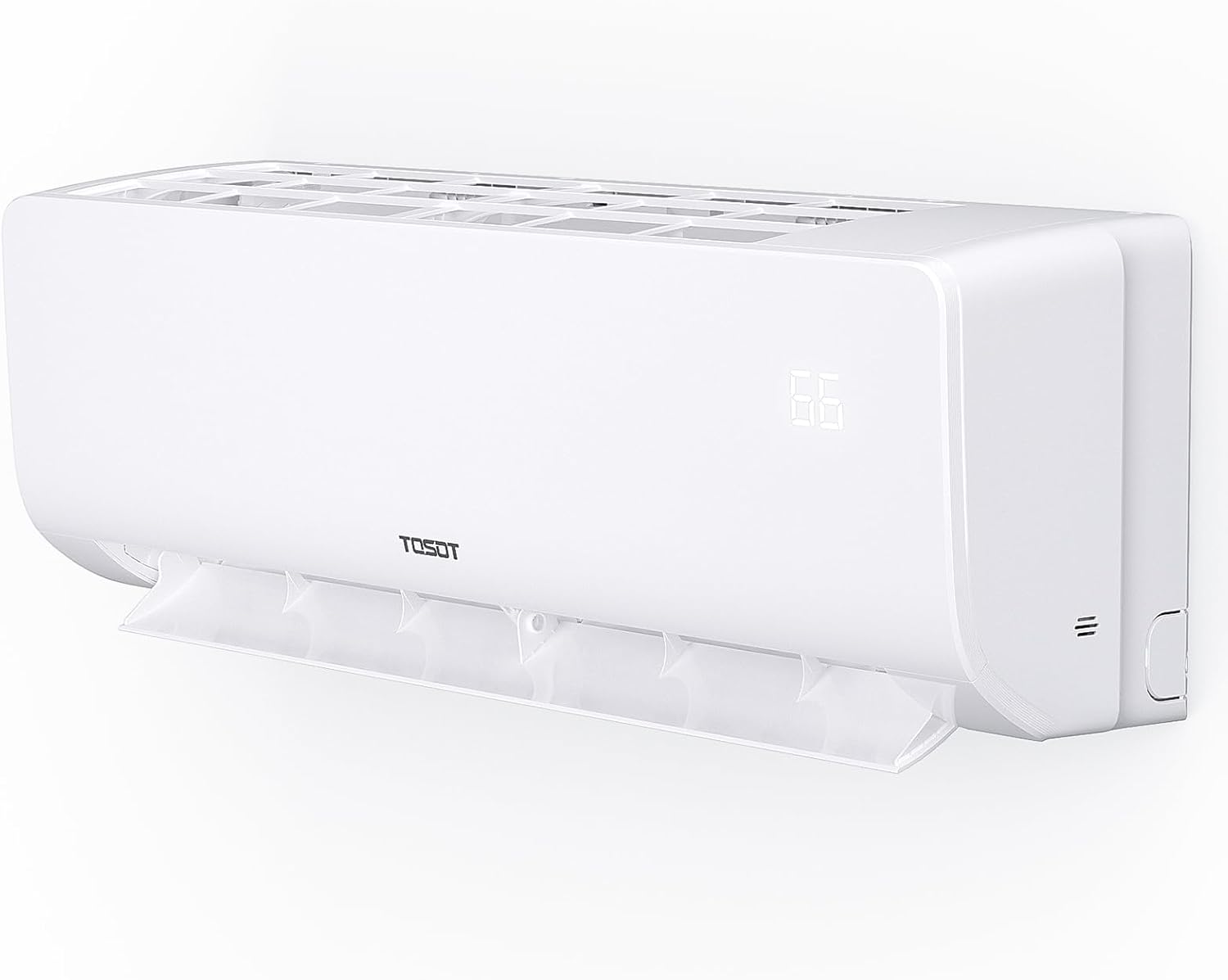 TOSOT 12,000 BTU Mini Split Air Conditioner & Heater, 19 SEER2 Ductless Inverter AC with WiFi, Alexa Compatibility, 208-230V, 16ft Copper Line Set, Cosmo Series