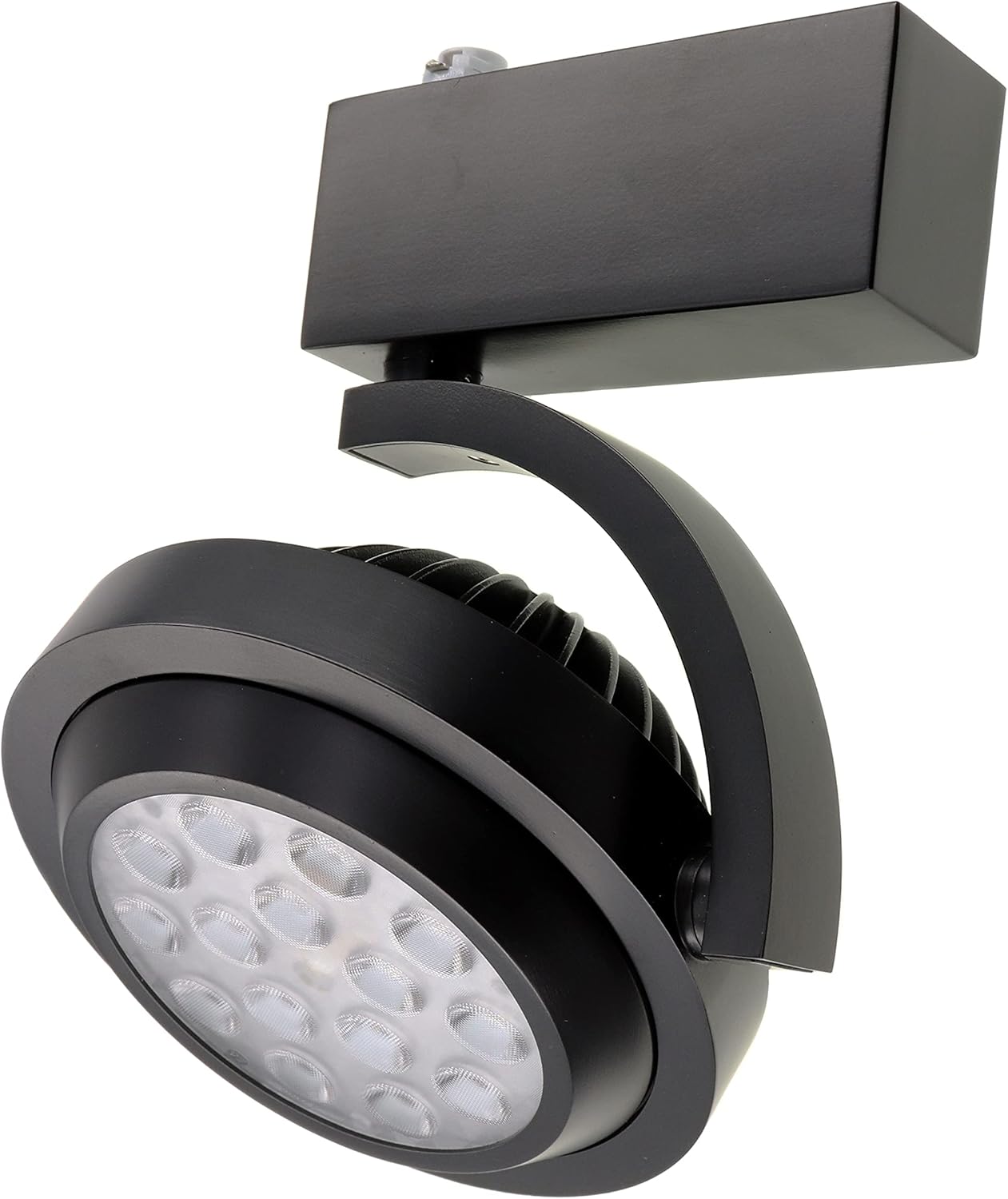 HALO Lighting L806HONF8030MB High Output LED Track Fixture, 25° Flood, 3000K, Matte Black