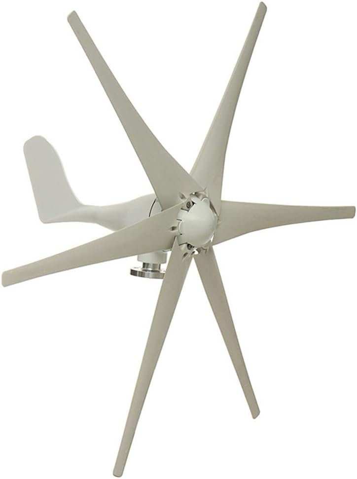 14000W New Energy 6 Blades Horizontal Wind Turbine Windmill 12V-220V with MPPT Controller Renewable Energy Wind Turbine Kit for Home Monitoring