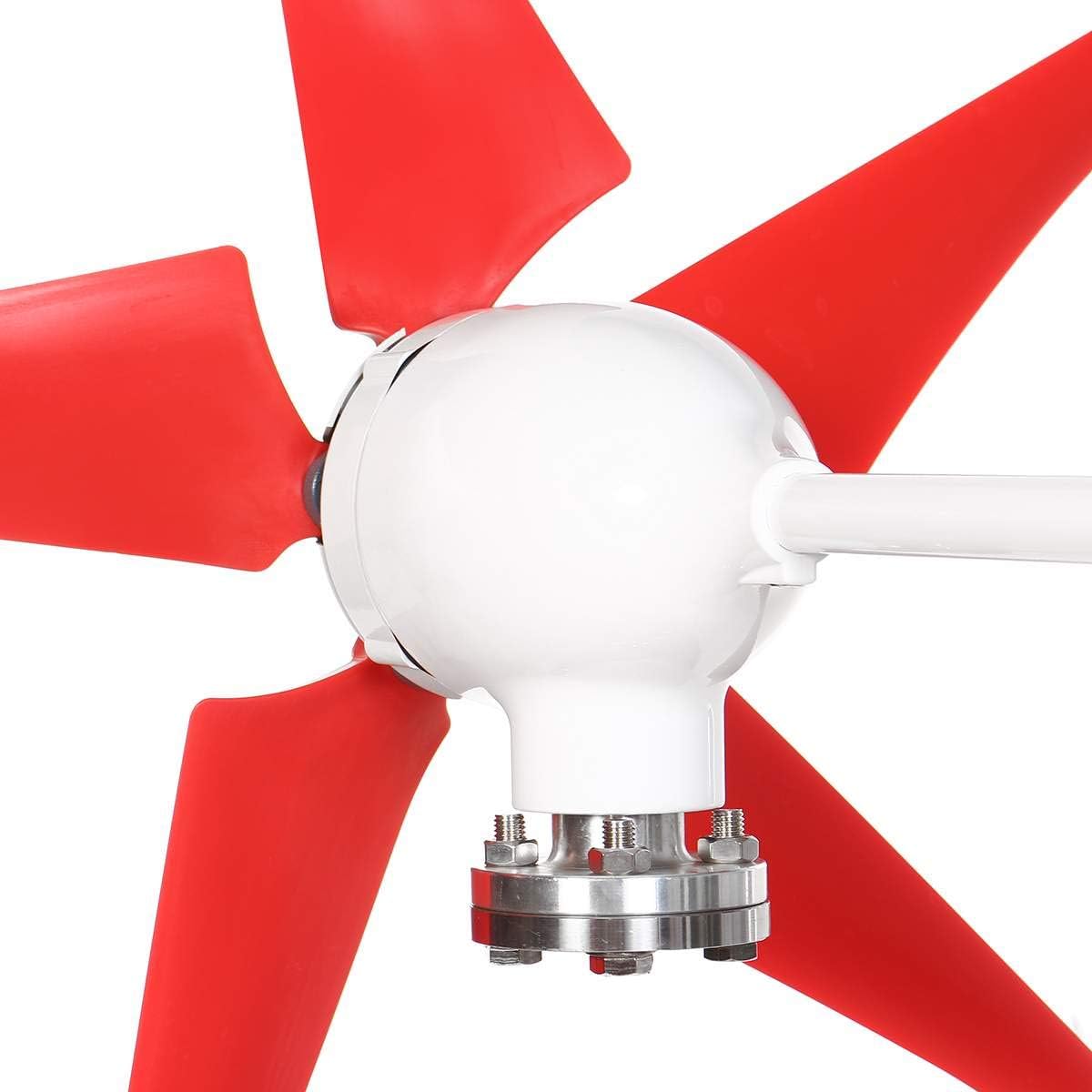 8000W Wind Turbines Generator 12V/24V 3/5/6 Blades Horizontal Wind Generator with Controller Windmill Energy Turbines,12v,6 Blades