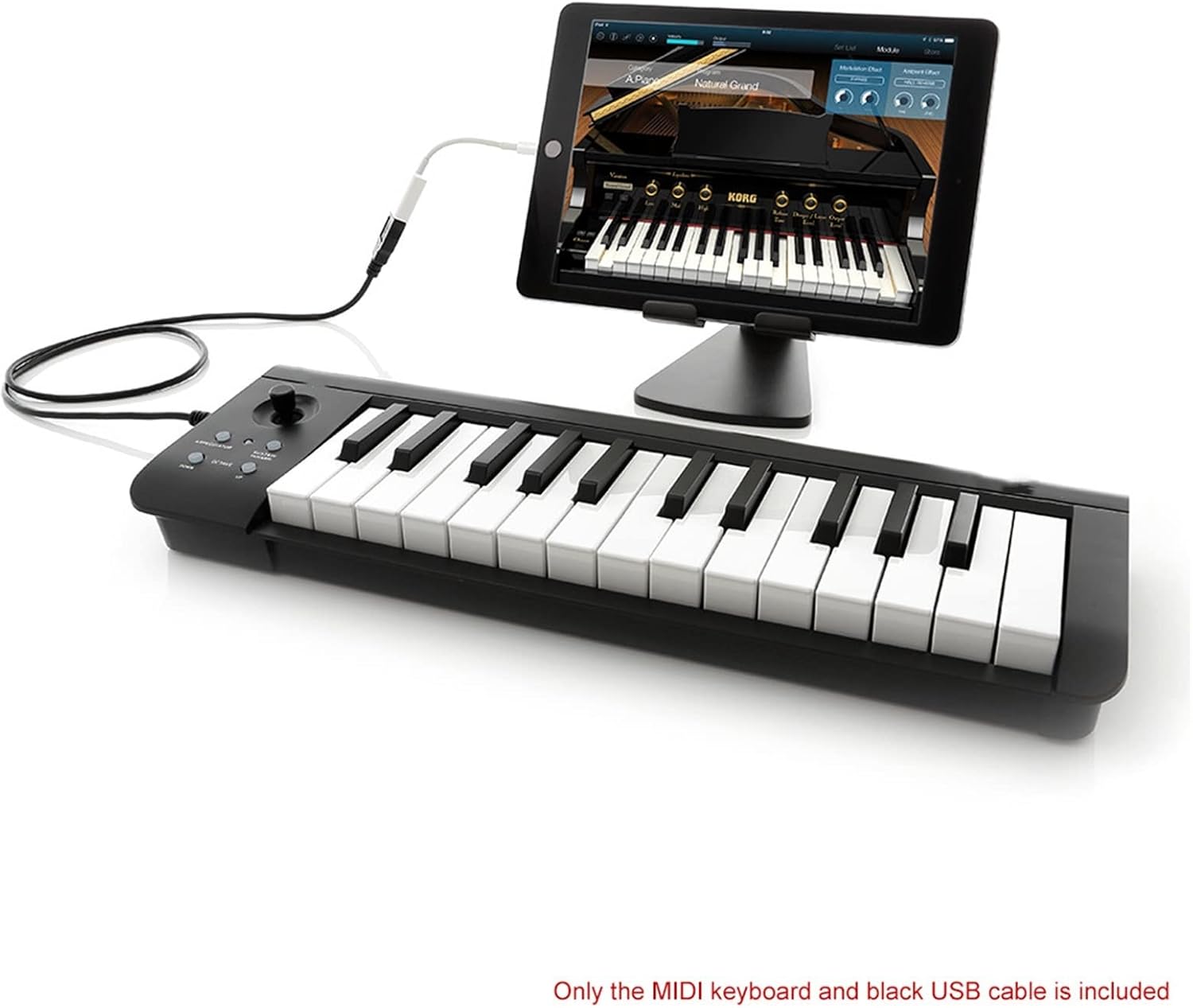 Keyboard Piano 25-Key MIDI Keyboard Controller Compact USB