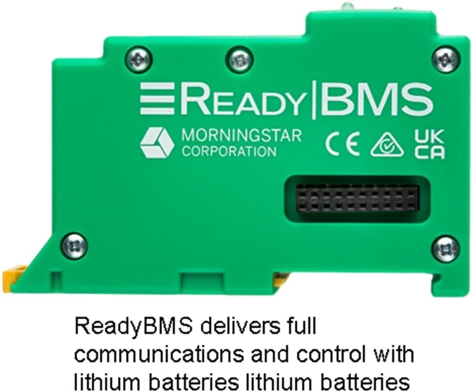 Morningstar ReadyBMS ReadyBlock Add-On for use w/ GenStar MPPT Solar Charge Controllers (RB-BMS) - Provides Integrated Communication and Control w/ Lithium Batteries - 5 Year WTY, Designed in The USA