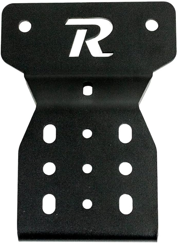 Rago Fabrication Bed Rail Modular Accessory Mount for Shovels, Recovery Boards, Fuel Cans & Other Accessories for Toyota Tacoma | 3 Mounting Locations | Made in The USA