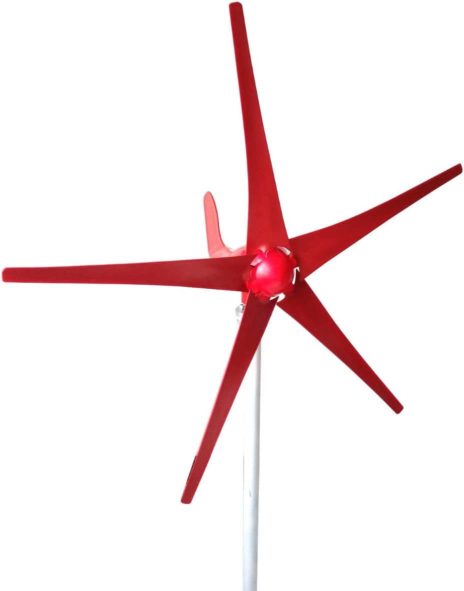 3600W 12V/24V/48V 5 Blade Wind Turbines Generator Efficient Wind Turbines Horizontal Home Power Windmill Energy Turbines Charge