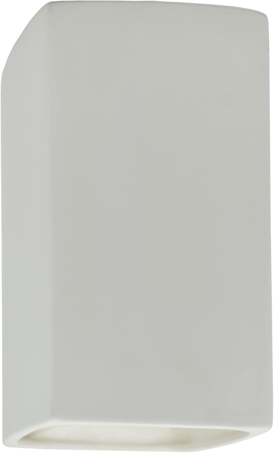 Group Lighting CER-5955-BIS Wall Sconce with Ceramic Bisque Shades, White