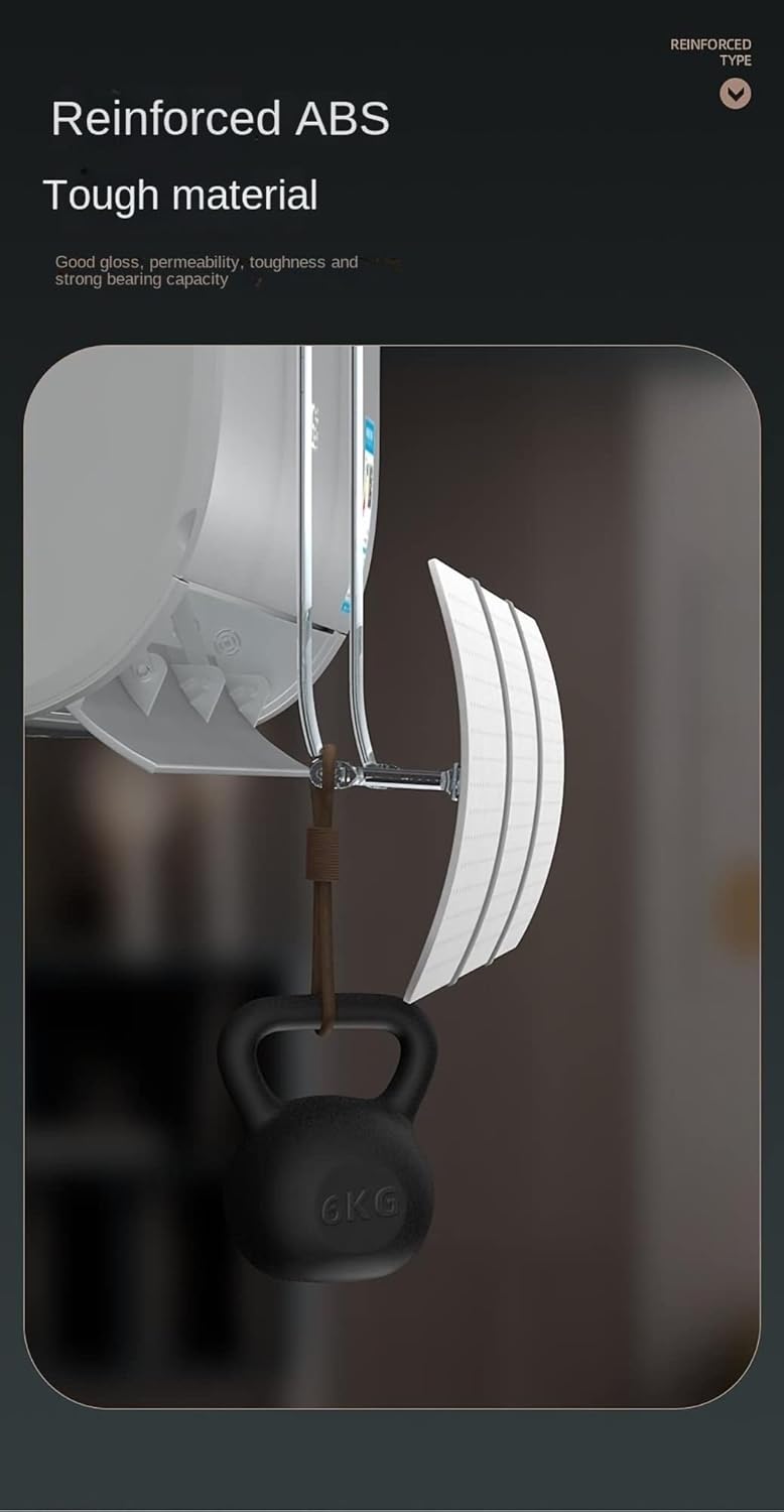 Air Conditioner Windshield, Anti-direct Blow, Cold Air Outlet Windshield, Wind Deflector, Air Conditioner Dust Cover, Wall-mounted Universal Baffle