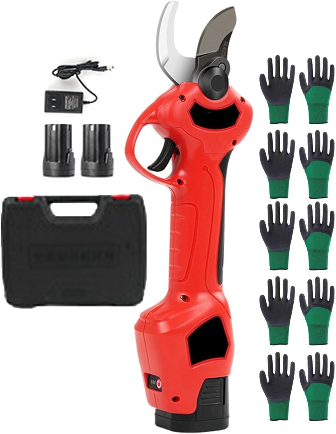 Electric Pruning Shears, Cutting Capacity Tree Branch Pruner with 16.8V/2.5AH Battery, for Gardening, Farms Orchards