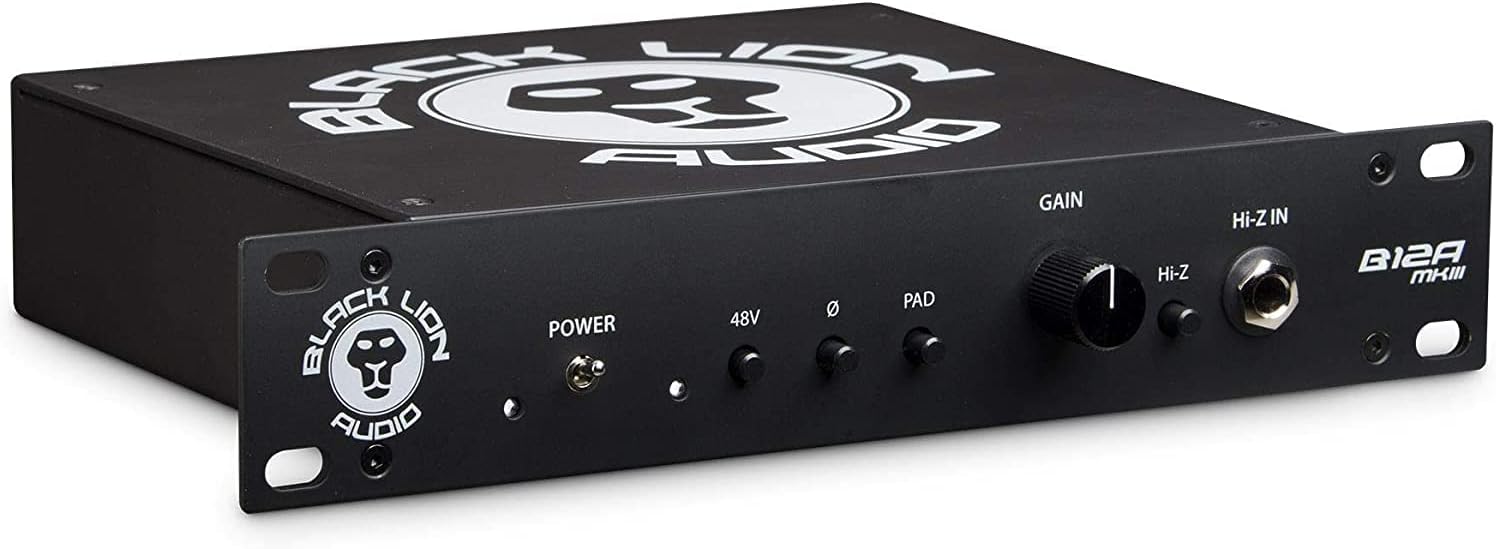 Black Lion Audio B12AMK3 Microphone Preamp