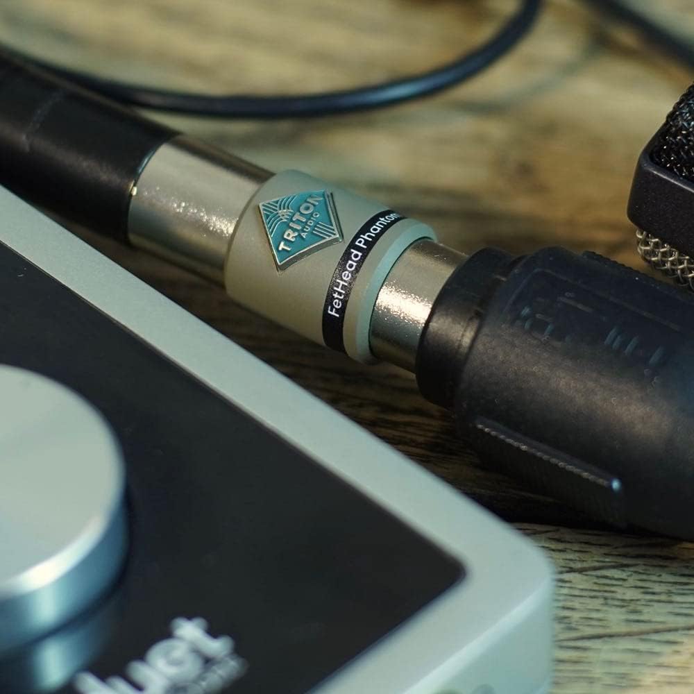 TRITON AUDIO FetHead Phantom In-Line Microphone Preamp Bundle with 20