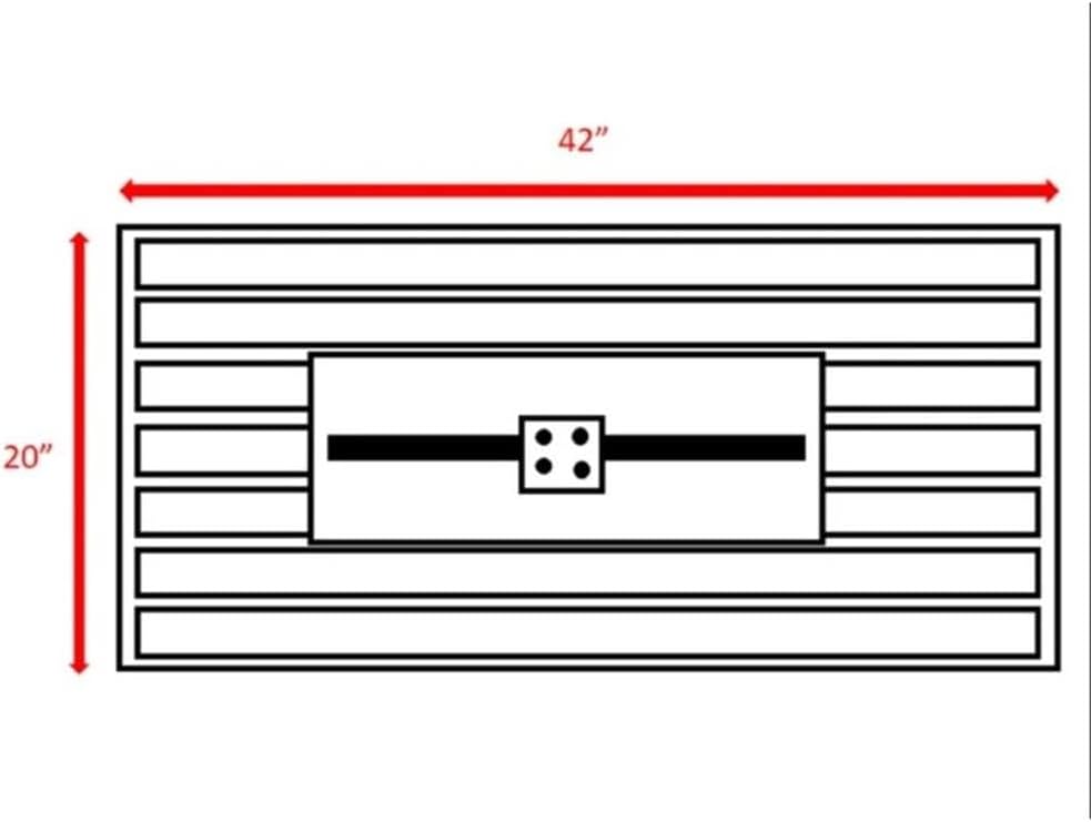 Living Source 25'' H x 42'' W Steel Propane Outdoor Fire Pit Table with Lid
