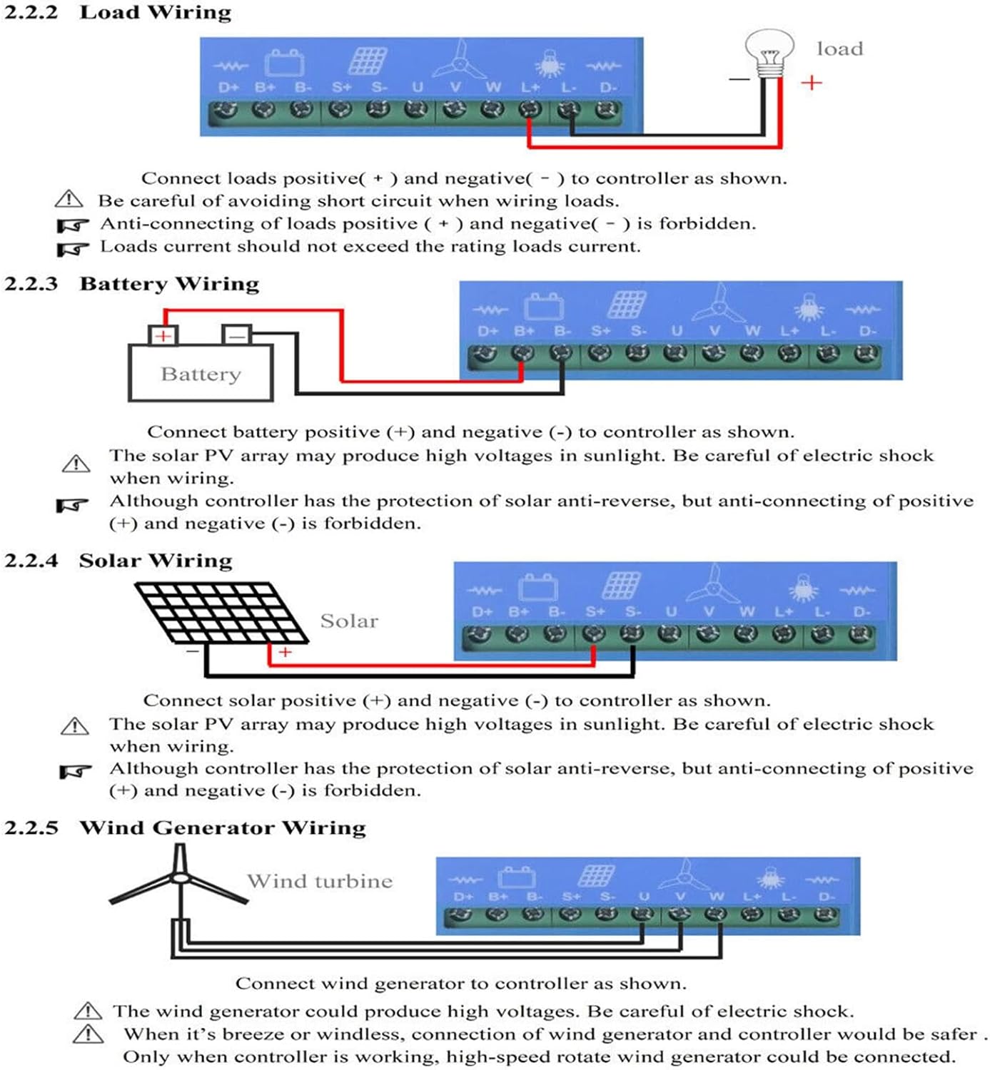 3000W Wind Turbine Generator 12V 24V 48V Windmill With MPPT Controller Power Supply Kit Solar Complementary Permanent Magnet Wind Turbine Generator Home Project Use Street Lighting ( Color : 48V )