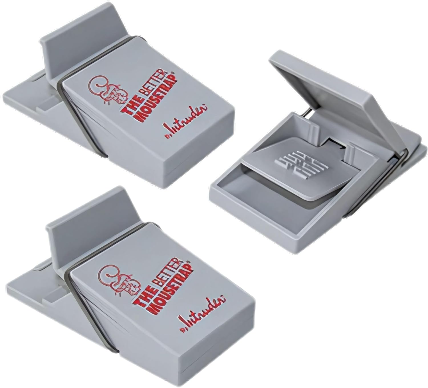 12 Pack Intruder 212541 The Better Mouse Trap 3 Pack (36 Traps Total)