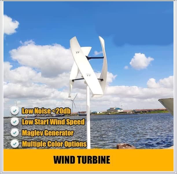 12000W Axis Wind Turbine Generator 12-220V Low Speed Windmill Grid System Use Home Farm