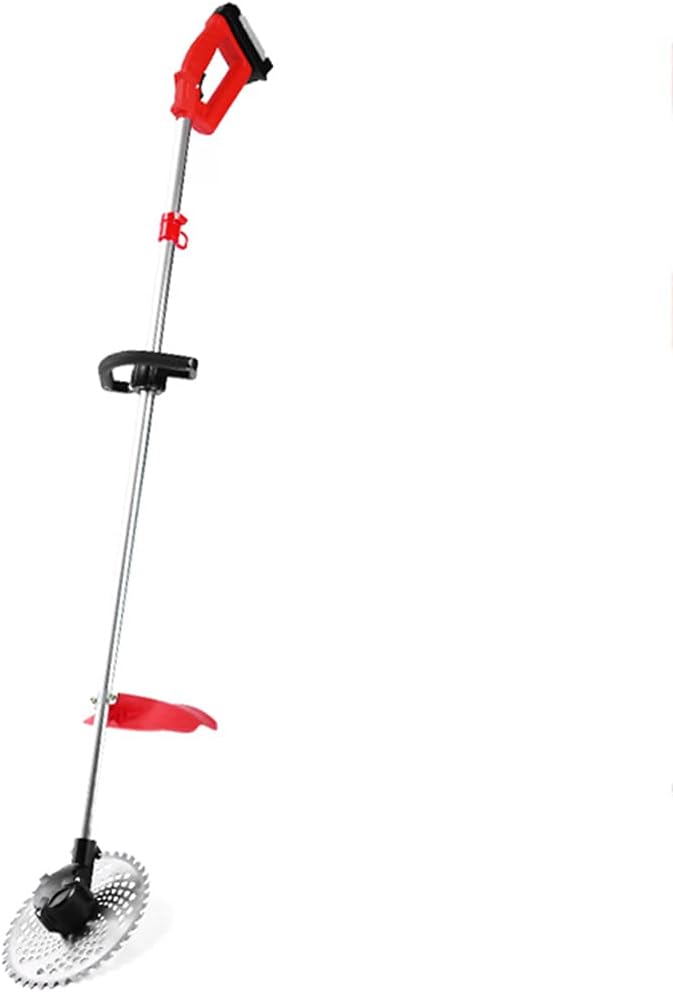 Cordless Electric Lawn Mower Rechargeable Agricultural Multi-Function Carrying Weeding Artifact Small Household Lawn Mower-1000W Power