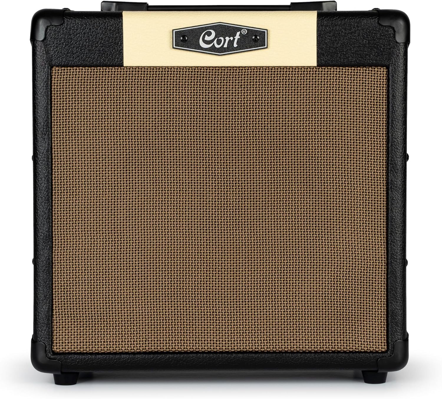 Cort CM15R-BK 15 Watt 1 x 8 Combo Guitar/Bass Amplifier, Black
