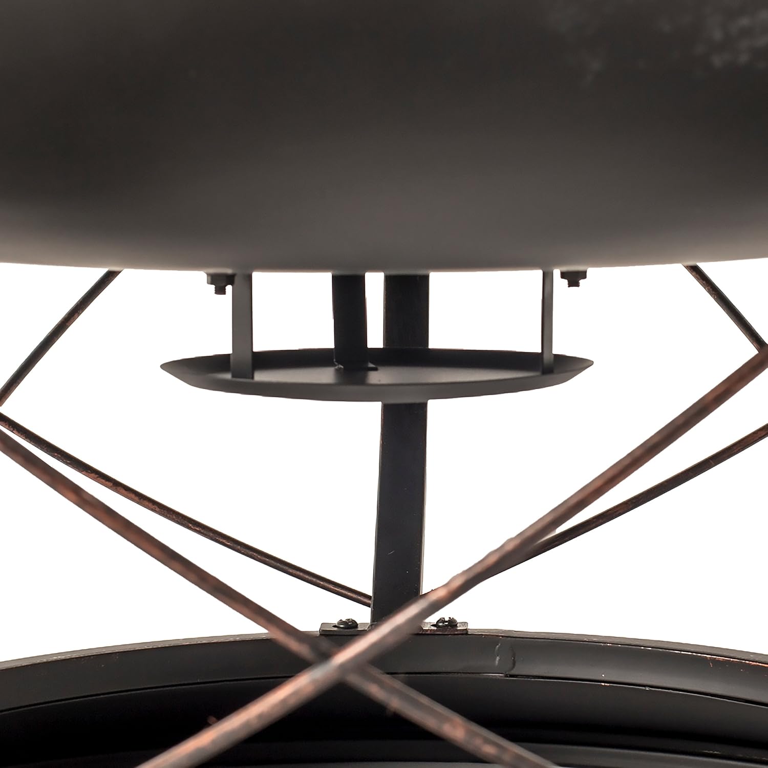 Pleasant Hearth OFW717RC Palmetto Fire Pit with Cooking Grid