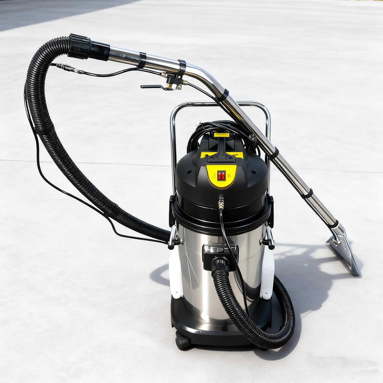 110V Carpet Extractor Machine 3 in 1 Wet Dry Vacuum Cleaner 30L Portable Carpet Cleaning Machine for Home Commercial Use 1000W