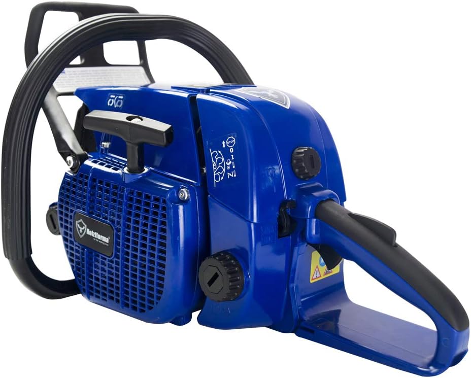 Farmertec Holzfforma 72cc Blue Thunder G388 Gasoline Chain Saw Power Head Only Without Guide Bar and Saw Chain All Parts Are Compatible With 038 038 AV 038 MS380 MS381 MAGNUM Chainsaw