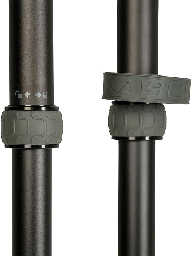 BOG ARCA Swiss Infinite Tripod with 360 Degree Ball Head, Quick-Release Arca Swiss Mount System, and Integral Bubble Level for Hunting, Shooting, Outdoors