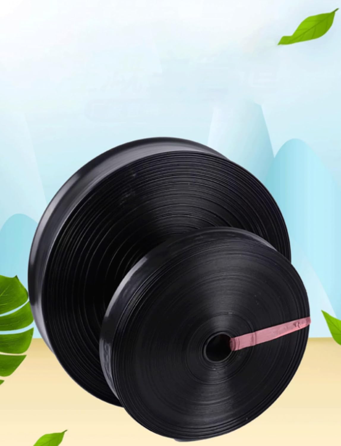 Heavy Duty Weather and Burst Resistant Swimming Drainage Hoses, Pool Backwash Hose Flexible Lay Flat Discharge Tubing（100meter(3in)