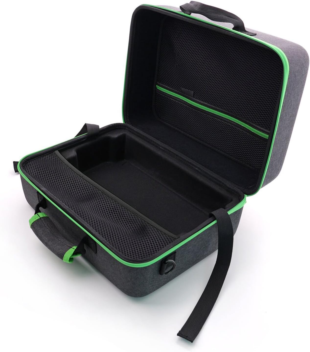 Carrying Case Compatible with Series X for Series S Game Consoles and Other Accessories, EVA Hard Case, Game Console Portable Carrying Case Organized Custom Compartments