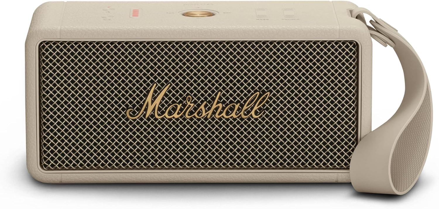 Marshall Middleton Portable Bluetooth Speaker - Cream