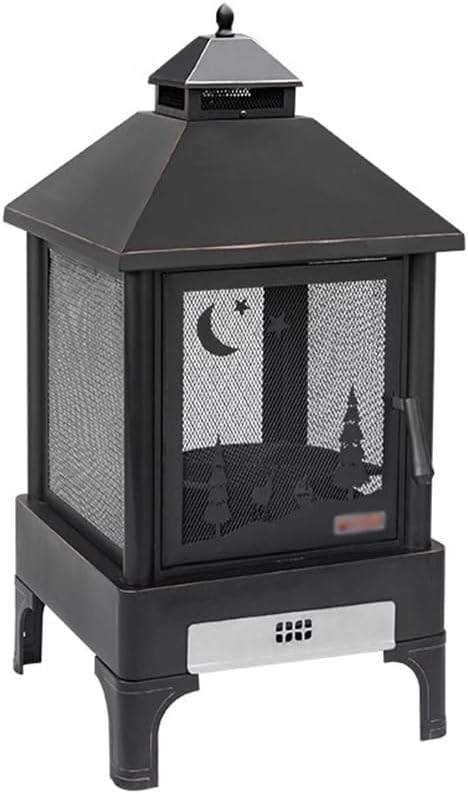 Fire Pits ﻿ Outdoor Barbecue Stove Courtyard Home Winter Stove Commercial Heating Stove Homestay Charcoal Square Barbecue Stove Firewood stove