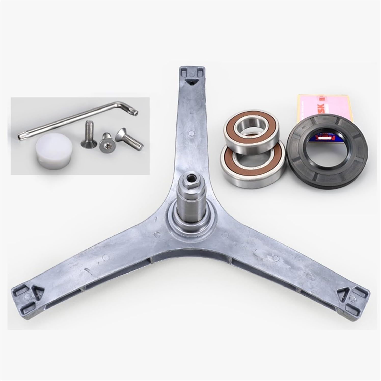 Washing Machine Inner Drum Bracket Flange Shaft Assembly Spider Arm TG90-1411DG Tripod TG90-1410WDXS Washing Machine Tripod(C)