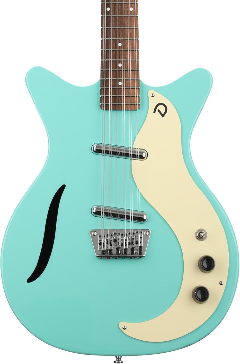 Danelectro Vintage 12 String Electric Guitar - Dark Aqua
