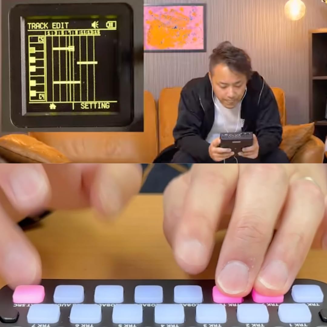 Sonicware SmplTrek [Portable Production Sampler] – Special Bundle with Case