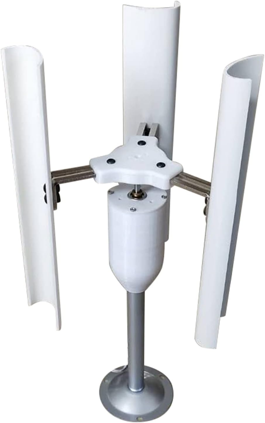 20W Vertical Axis Wind Turbine Model Vertical Wind Turbine Model Three-Phase Permanent Magnet Generator Windmill DIY Display
