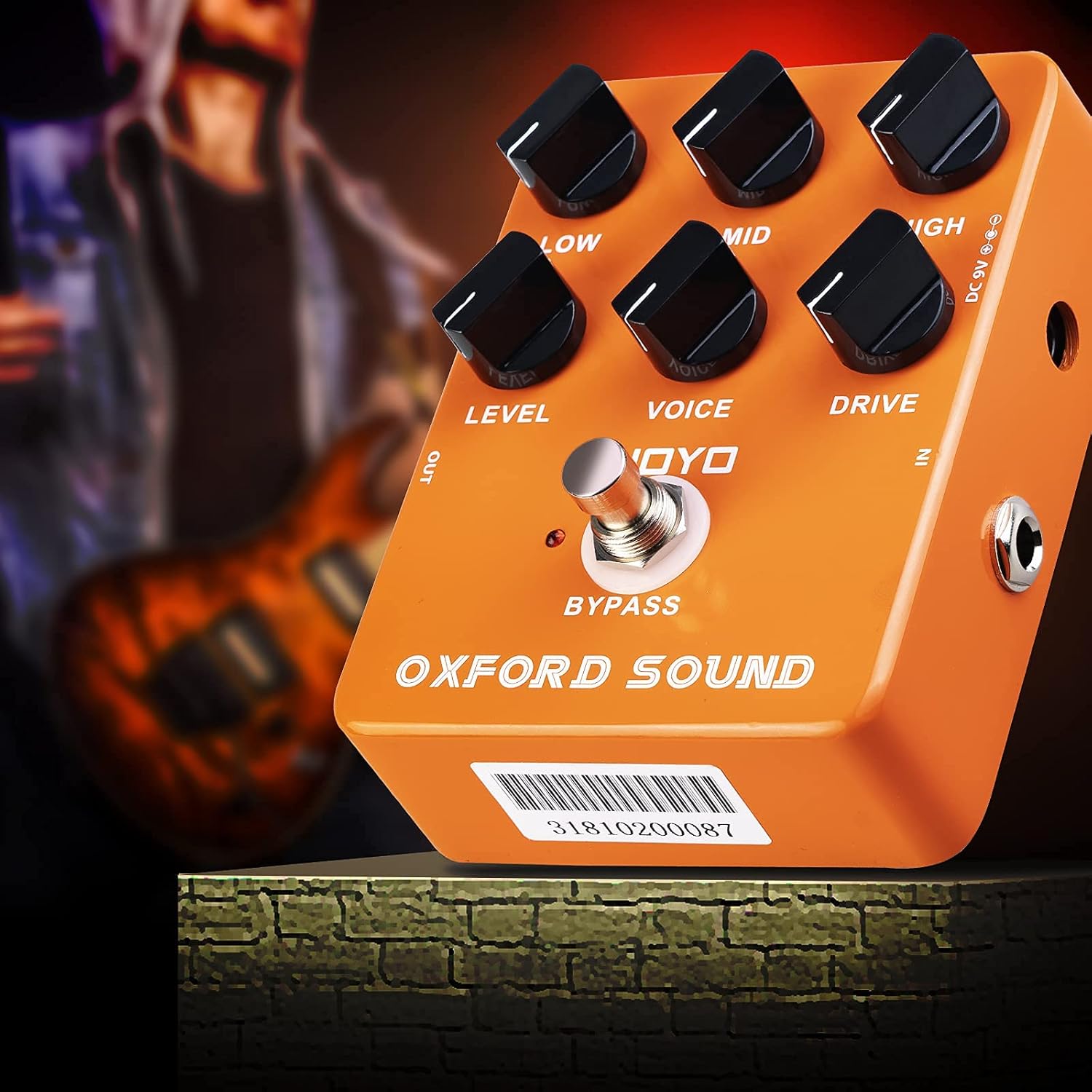 JOYO R-22 Chorus Pedal Semi-Analog Circuit and JF-22 Orange Amplifier Simulator Distortion Pedal