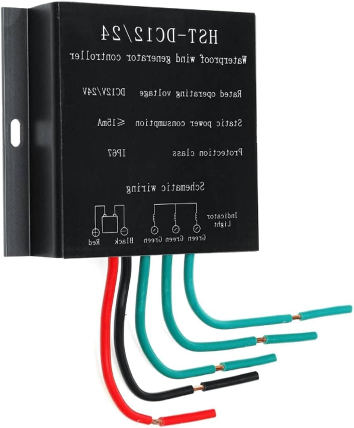 3500W Wind Turbine Generator Controller with IP67 Waterproof and Dustproof Design, Automatic 12V/24V Voltage Adjustment, for Wind Windmill Turbine