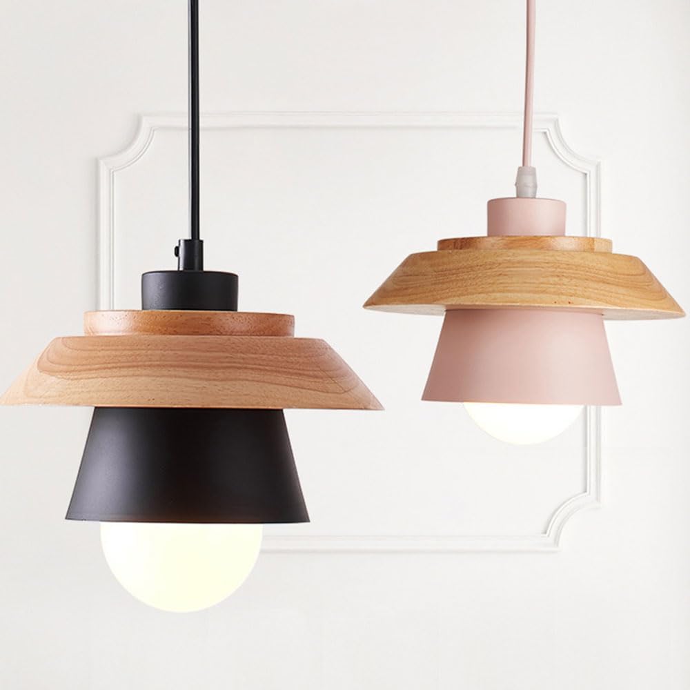 DADYA E27 Base Single Head Bedside Hanging Lamp European Simple Creative Chandelier Minimalist Style Pendent Light Fashion Outdoor Pendant Lighting Fixtures for Dining Room, HomesLight