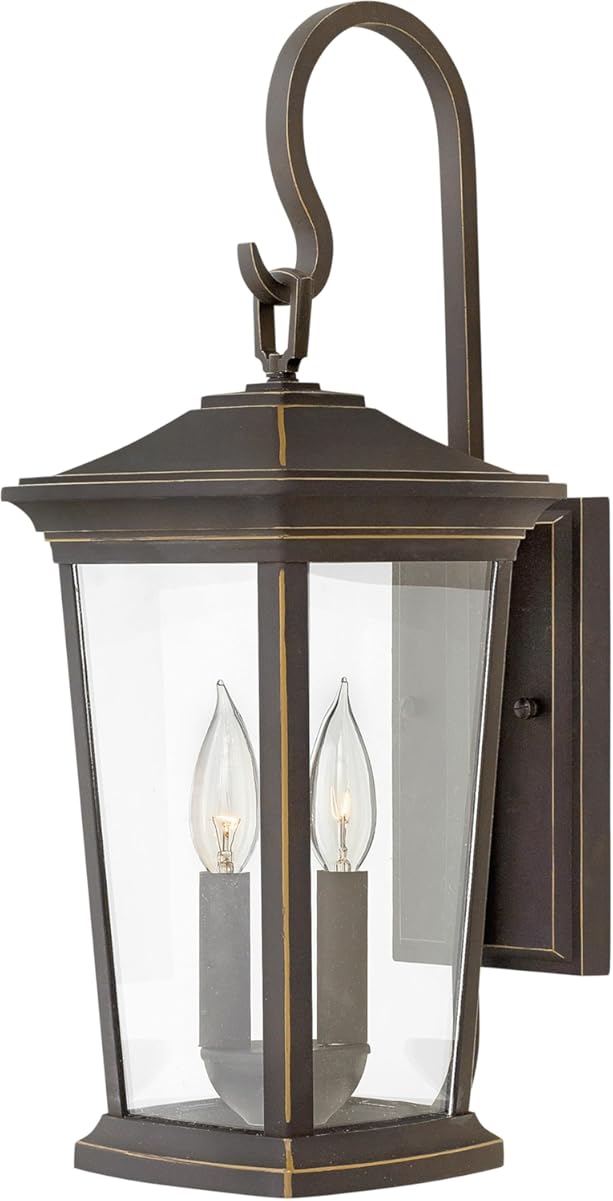 Hinkley Bromley Collection Two Light 4W LED Medium Wall Mount, Oil Rubbed Bronze