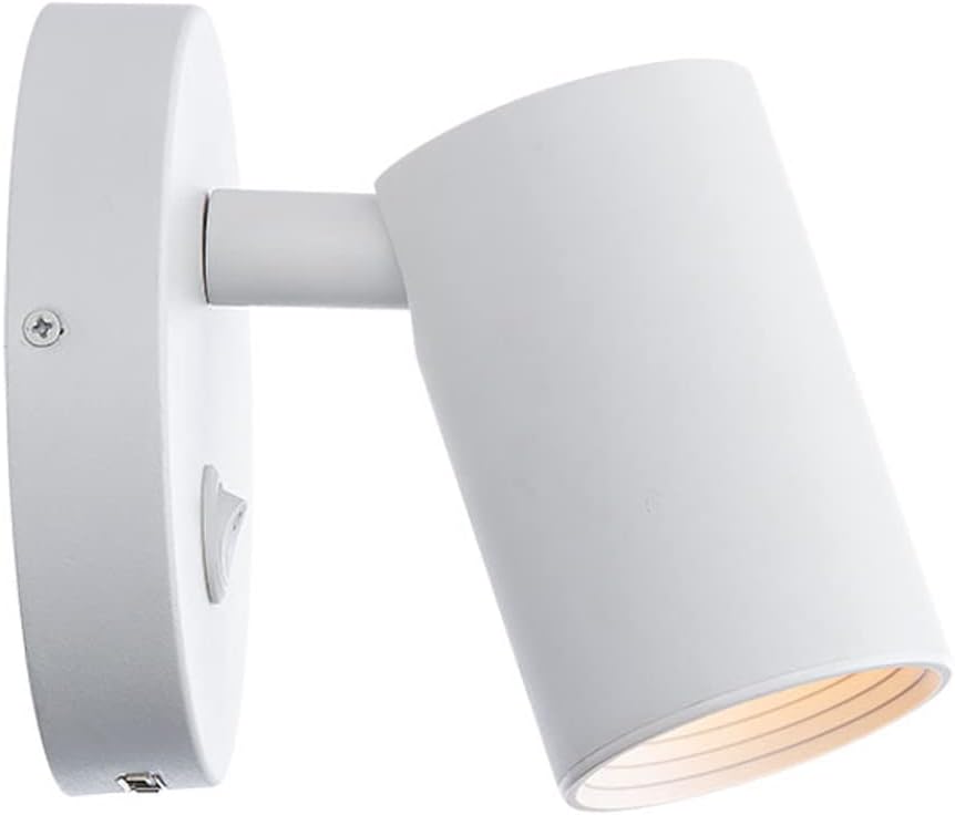 WAC Lighting dweLED, Kepler 5in LED Reading Light 3000K in White with USB Port