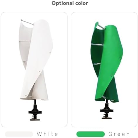 2000W/4000W/8000W/10000W Wind Turbine Generator Kit - 12V/24V/48V Off-Grid System with Hybrid MPPT Charge Controller, Low Noise Maglev Design for Efficient Power Generation and Garden Lighting