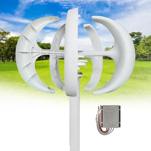 16000W Wind Turbine Generator - Horizontal Axis Power System for Off-Grid Homes, 12V/24V/48V Output, Low Start Wind Speed, Ideal for Renewable Energy Solutions