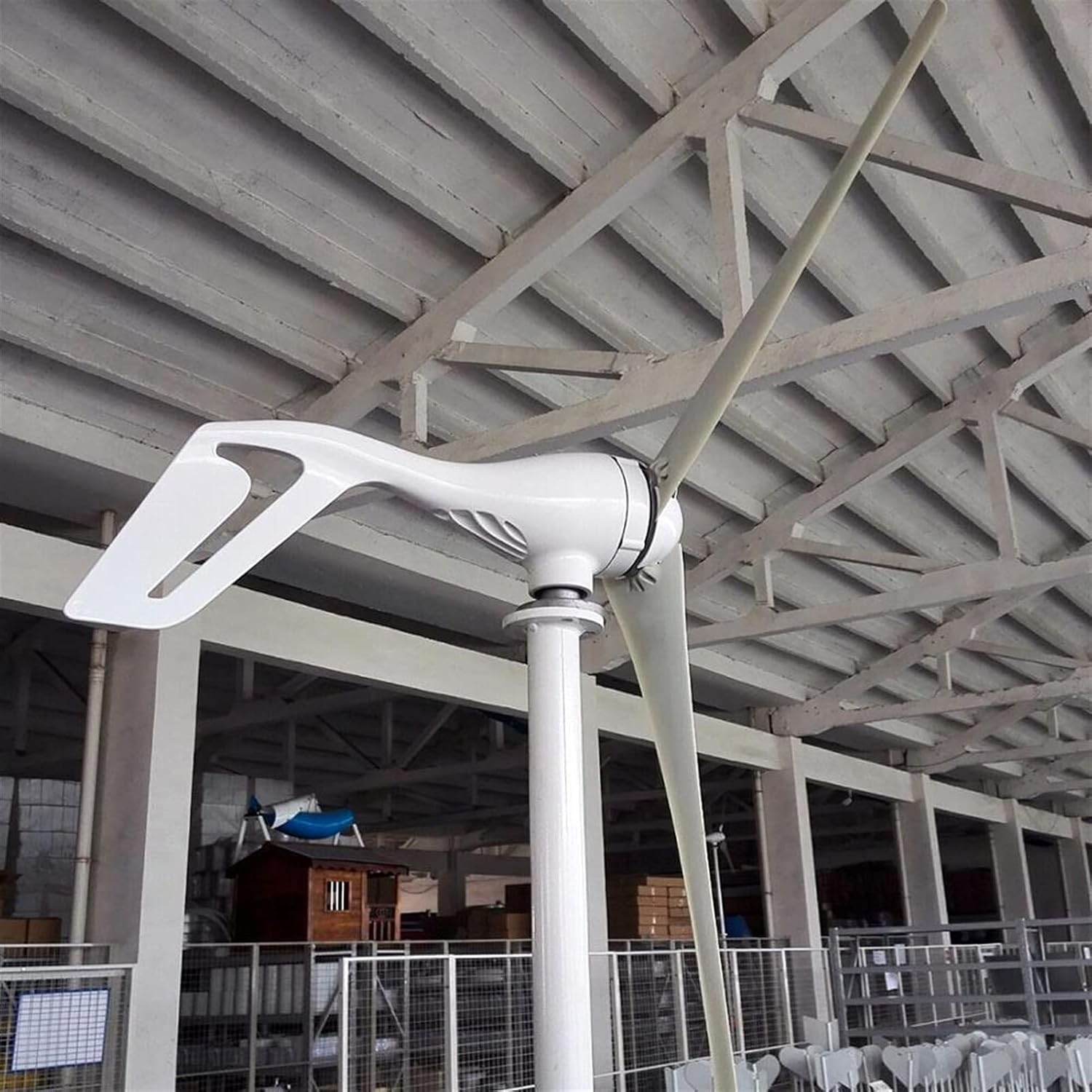 400W 12V/24V Wind Generator 3/5 Blades Optional Permanent Magnet Wind Turbine Generator Wind Generator Kits - Onshore Wind(Orange,24)