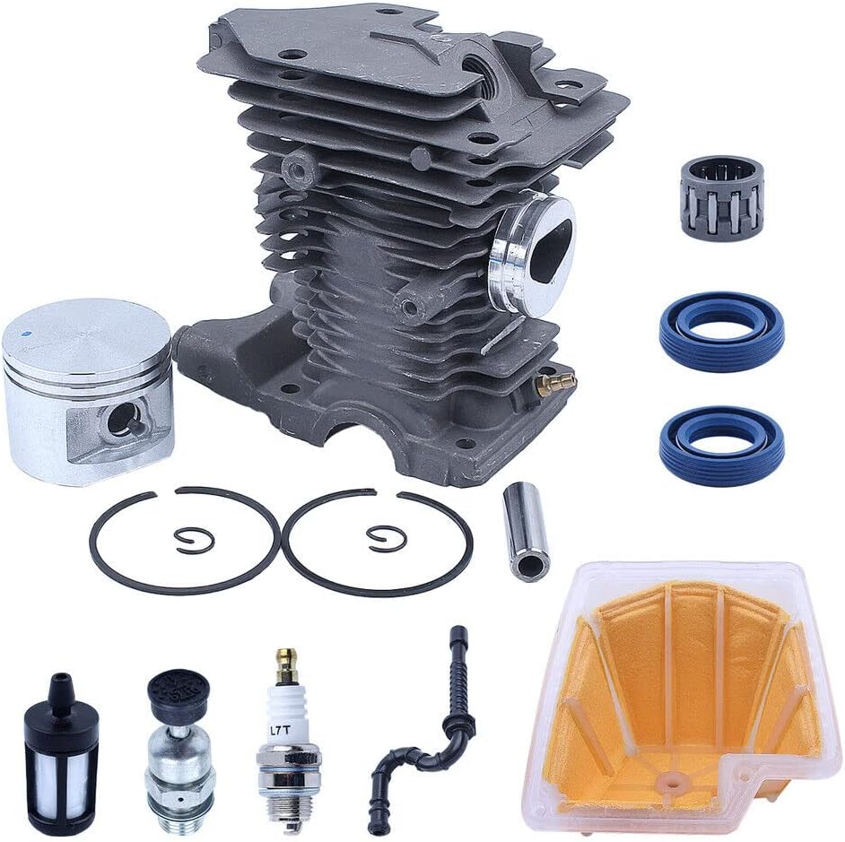 Replace Parts for Machine 46mm Cylinder Piston Kit for Stjhl MS270 MS280 Chainsaw Needle Bearing Oil Seal