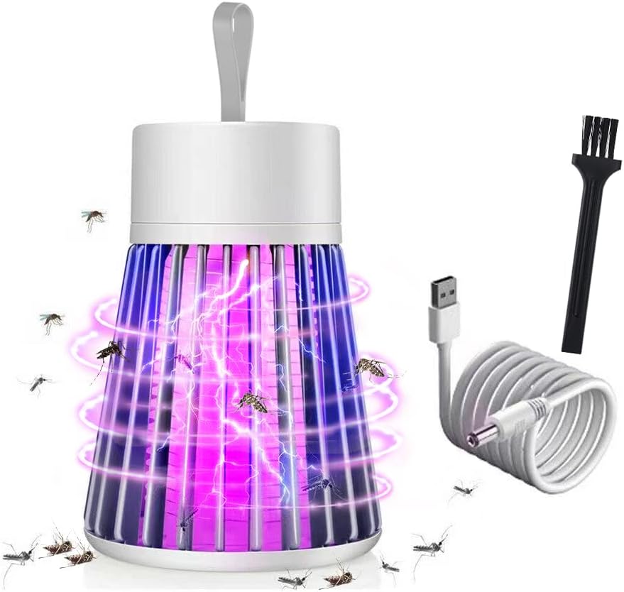Bug Zapper Indoor,Mosquito Zapper,2023 Upgraded Indoor Bug Zapper Outdoor,Mosquito Trap,Fly Zapper,Mosquito Killer Portable for Home Bedroom Outdoor Camping