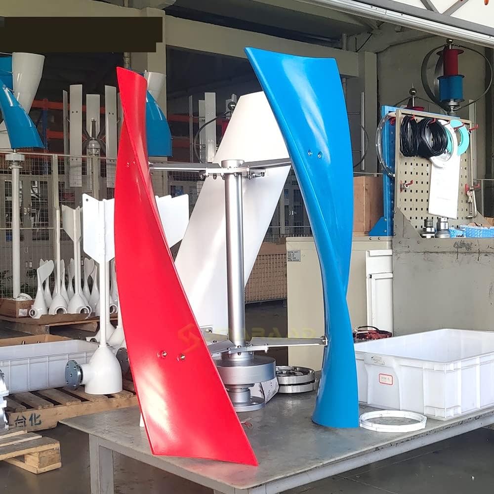 Wind Turbine, Wind Turbine Generator 600w 800w 1000w Small Energy Wind Power Windmill Mini Permanent Maglev 12v 24v with MPPT Controller(Multi,Without Controller_12V)