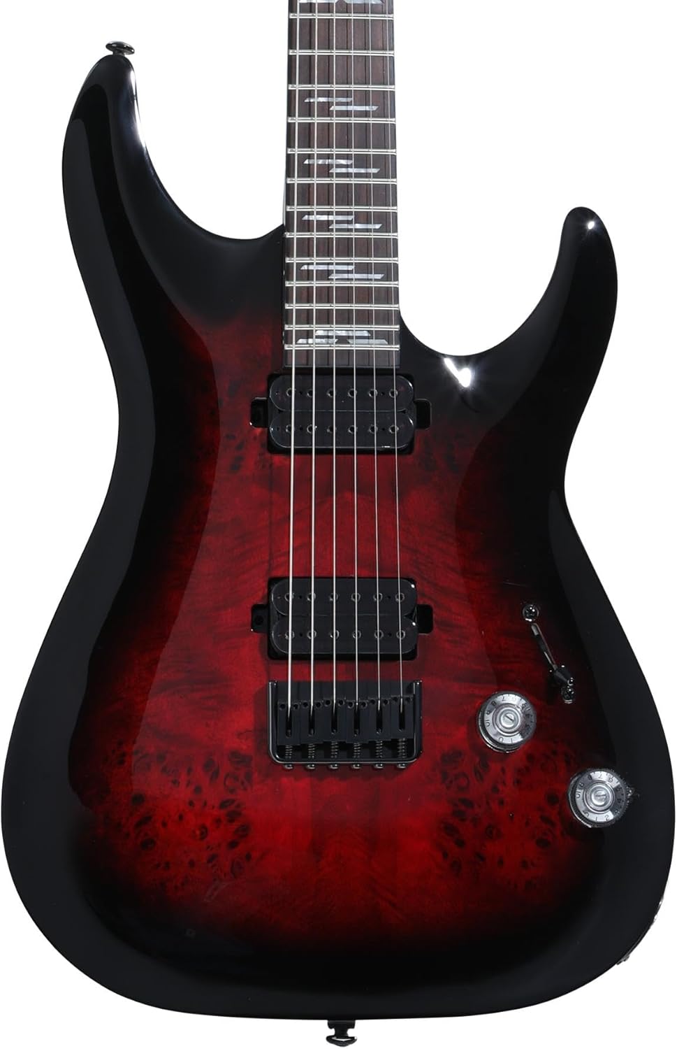 Schecter Omen Elite-6 Electric Guitar - Black Cherry Burst