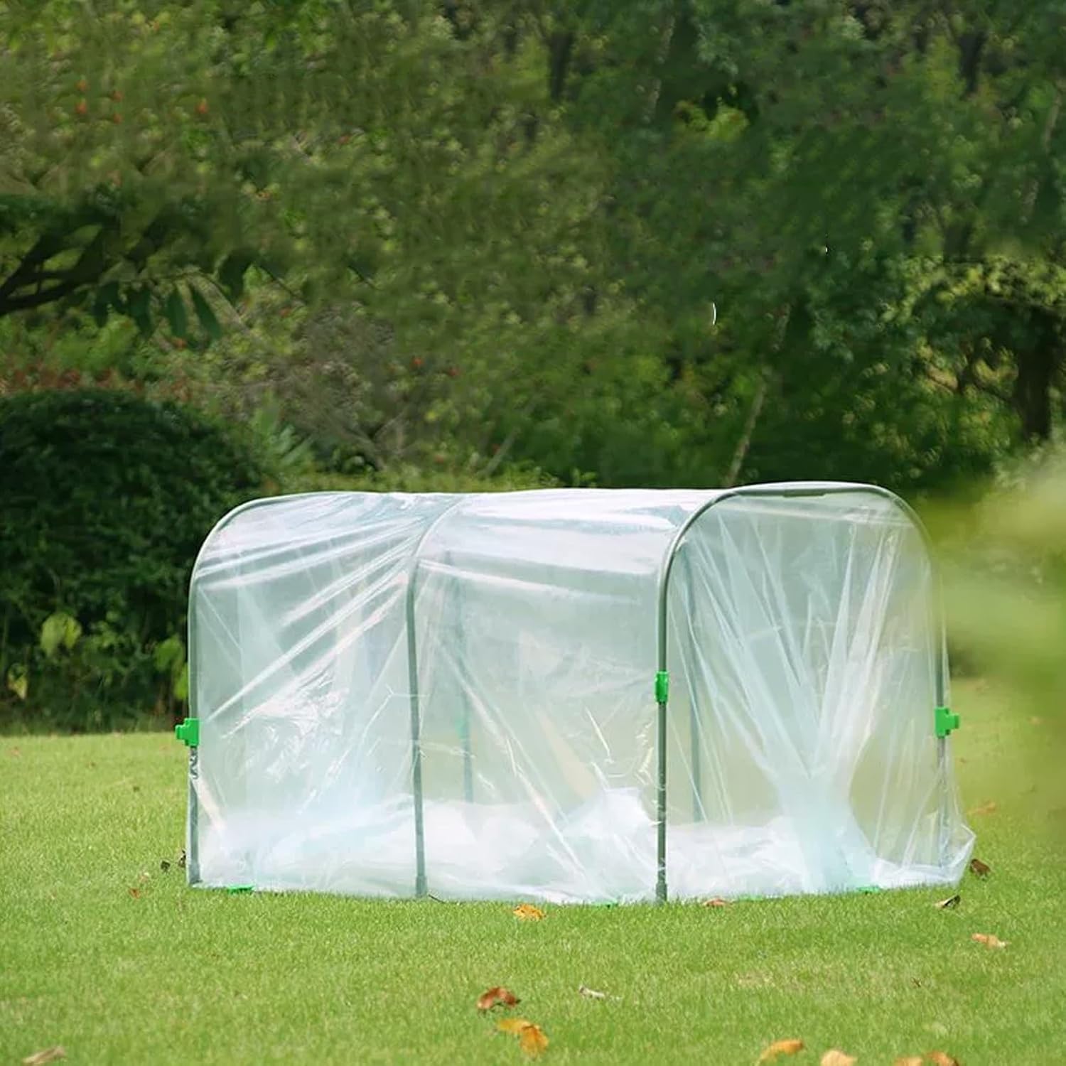 Garden Greenhouses for Outdoors, Portable Greenhouse with Shelves, Clamps and Steel Frame, Set Up in Minutes, for Planting and Flowers