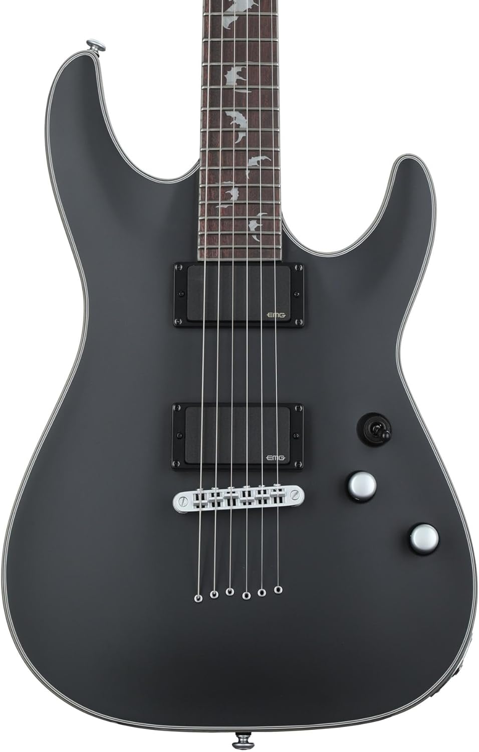 Schecter Damien Platinum 6 SBK - Satin Black